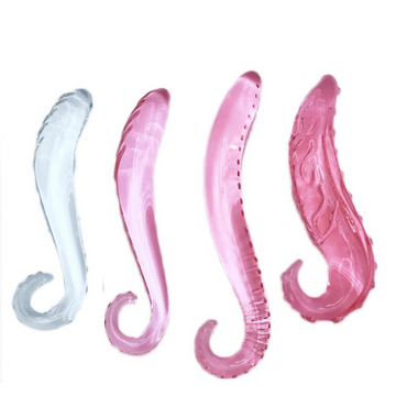 Anal Double Sided Special Hippocampus Glass Dildo / Stimulation Adult Anal Plug - EVE's SECRETS